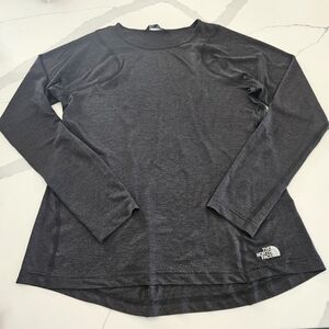The North Face Women's Charcoal Long Sleeve Tee